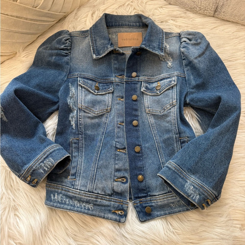 Retrofete Ada Denim Jacket, Jean Jacket XS, 0